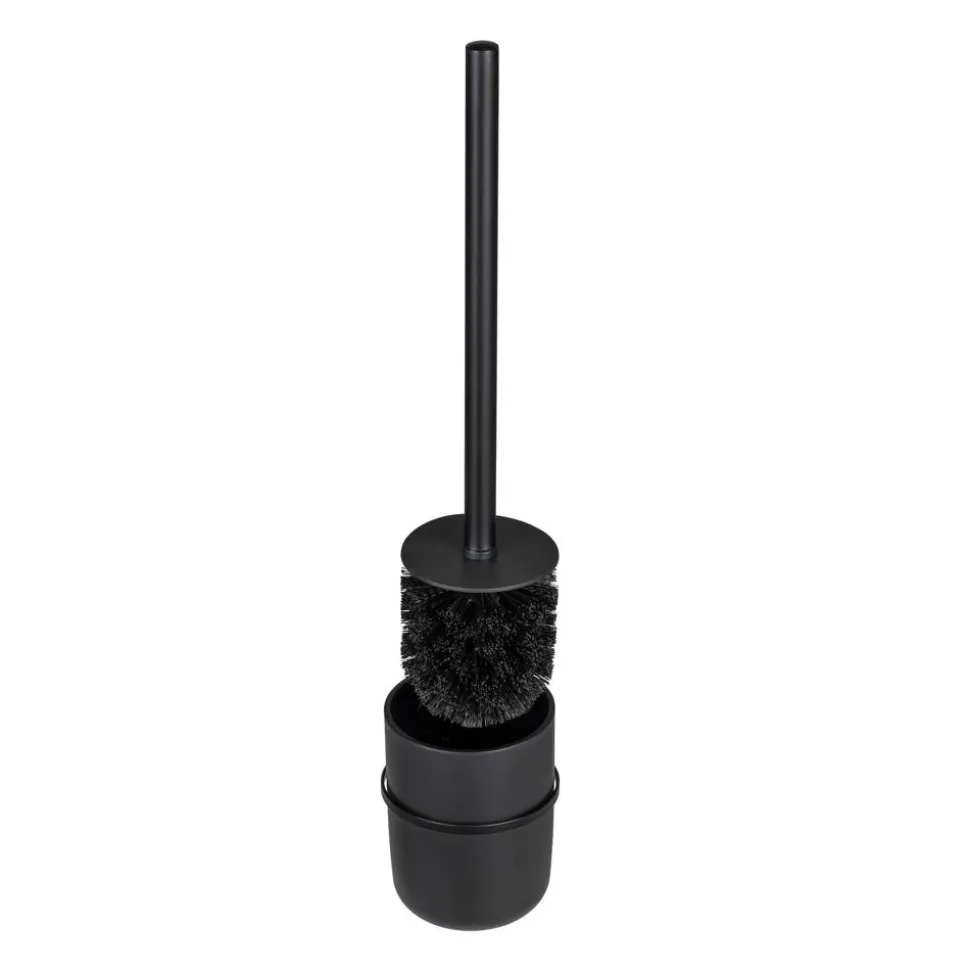 WC-Garnitur 'Carpino' Polystyrol schwarz