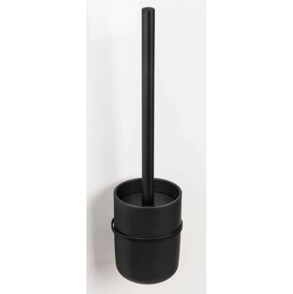 WC-Garnitur 'Carpino' Polystyrol schwarz