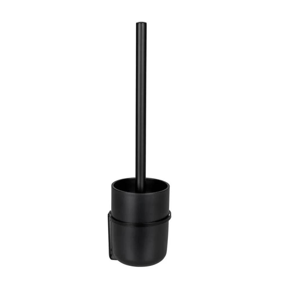 WC-Garnitur 'Carpino' Polystyrol schwarz