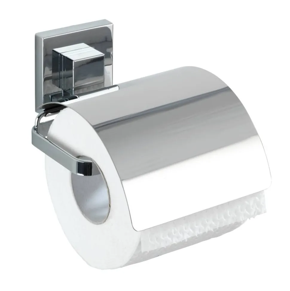 WC-Garnitur-Set 'Quadro' Edelstahl 2-teilig