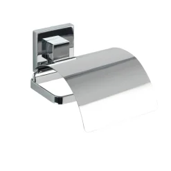 WC-Garnitur-Set 'Quadro' Edelstahl 2-teilig