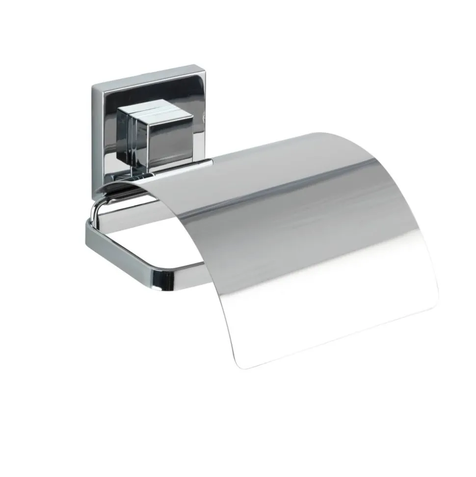 WC-Garnitur-Set 'Quadro' Edelstahl 2-teilig