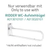 WC-Papierhalter für WC-Aufstehbügel 'Tim' weiß