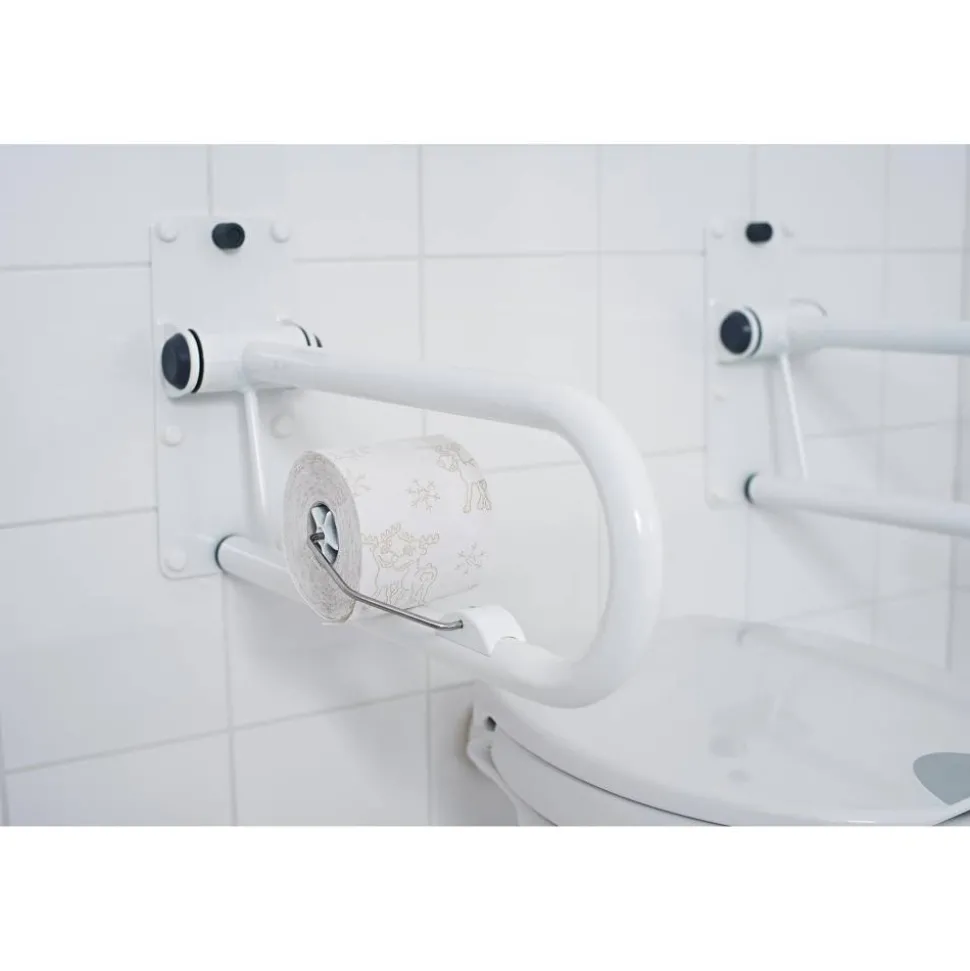 WC-Papierhalter für WC-Aufstehbügel 'Tim' weiß