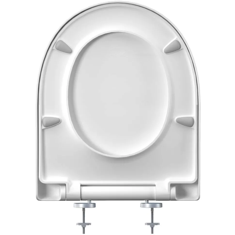 WC-Sitz 'Click&Clean' mit Absenkautomatik weiß Duroplast