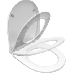 WC-Sitz 'Click&Clean' mit Absenkautomatik weiß Duroplast