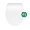WC-Sitz 'Click&Clean' mit Absenkautomatik weiß Duroplast