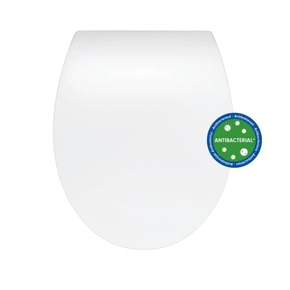 WC-Sitz 'Click&Clean' mit Absenkautomatik weiß Duroplast