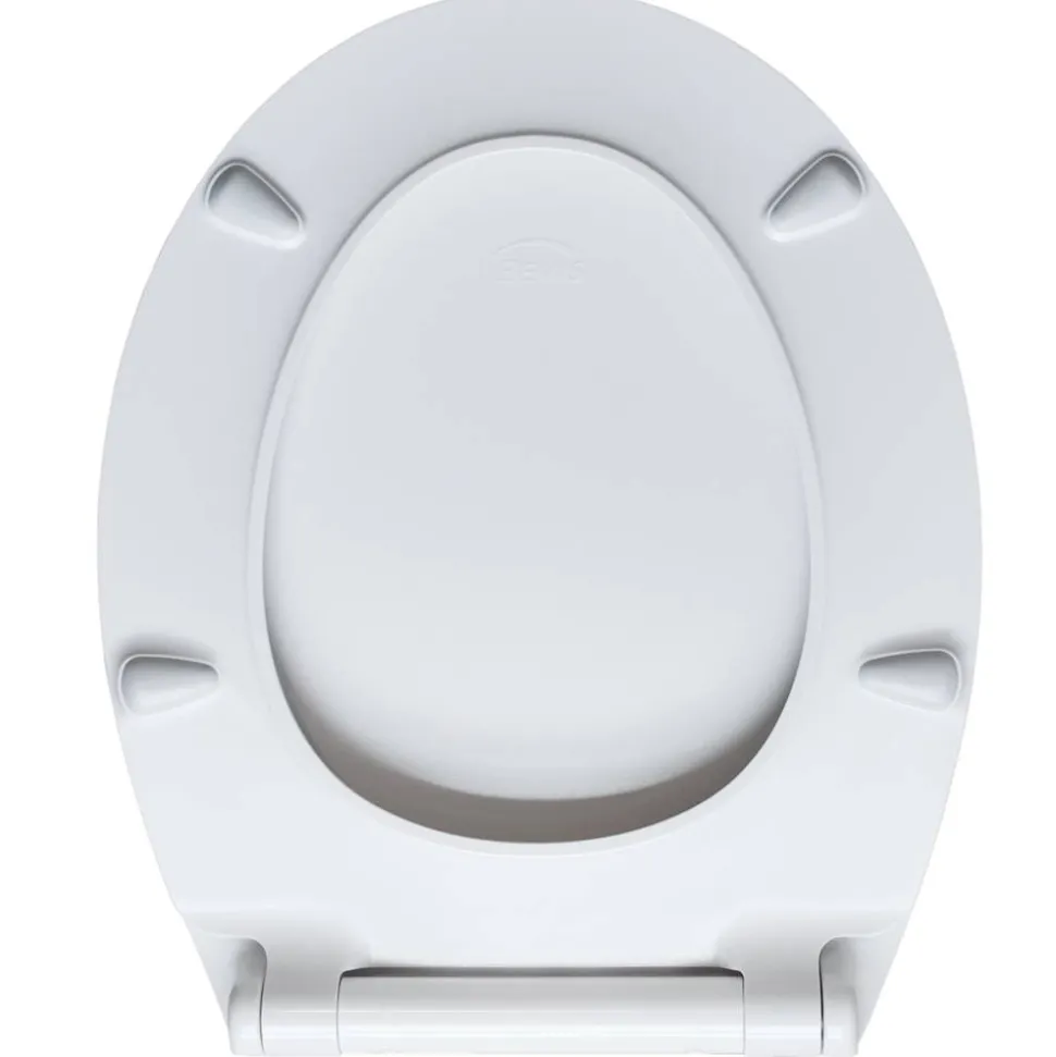 WC-Sitz 'Click&Clean' mit Absenkautomatik weiß Duroplast