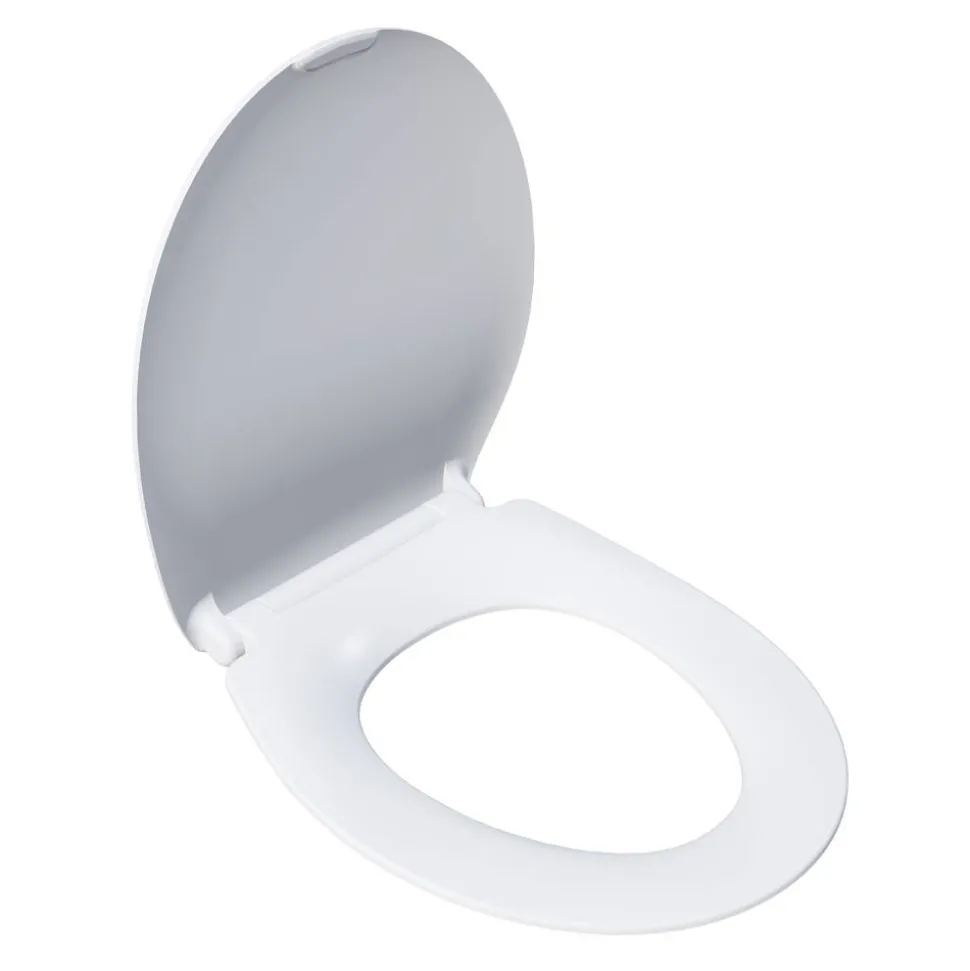 WC-Sitz 'Click&Clean' mit Absenkautomatik weiß Duroplast