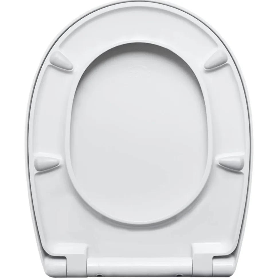 WC-Sitz 'Click&Clean' mit Absenkautomatik weiß Duroplast