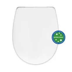 WC-Sitz 'Click&Clean' mit Absenkautomatik weiß Duroplast