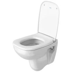 WC-Sitz 'D-Code' mit Absenkautomatik weiß Kunststoff