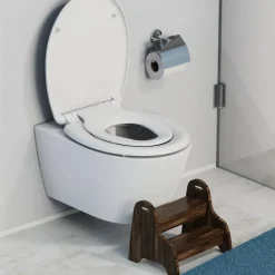 WC-Sitz 'FAMILY WHITE' mit Absenkautomatik weiß Duroplast