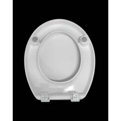 WC-Sitz 'Komfort' mit Absenkautomatik weiß Duroplast