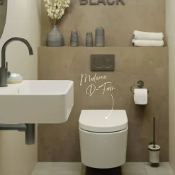 WC-Sitz 'Melva' mit Absenkautomatik weiß Duroplast