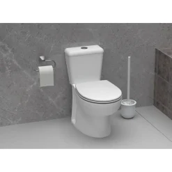 WC-Sitz mit Absenkautomatik weiß Formholz