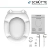 WC-Sitz mit Absenkautomatik weiß Duroplast