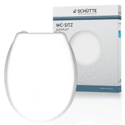 WC-Sitz mit Absenkautomatik weiß Duroplast