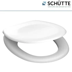 WC-Sitz mit Absenkautomatik weiß Duroplast