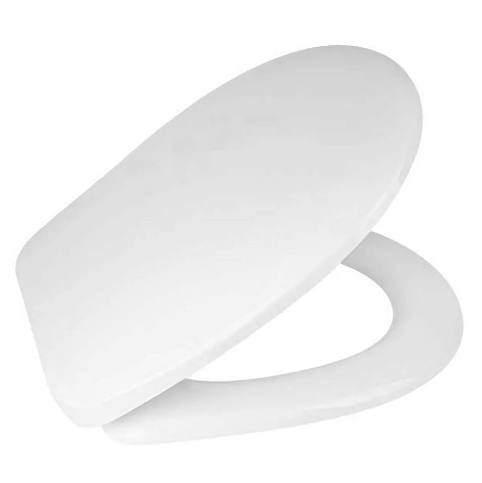 WC-Sitz 'Optima' mit Absenkautomatik weiß Duroplast