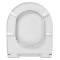 WC-Sitz 'Petani Beach' mit Absenkautomatik weiß Duroplast