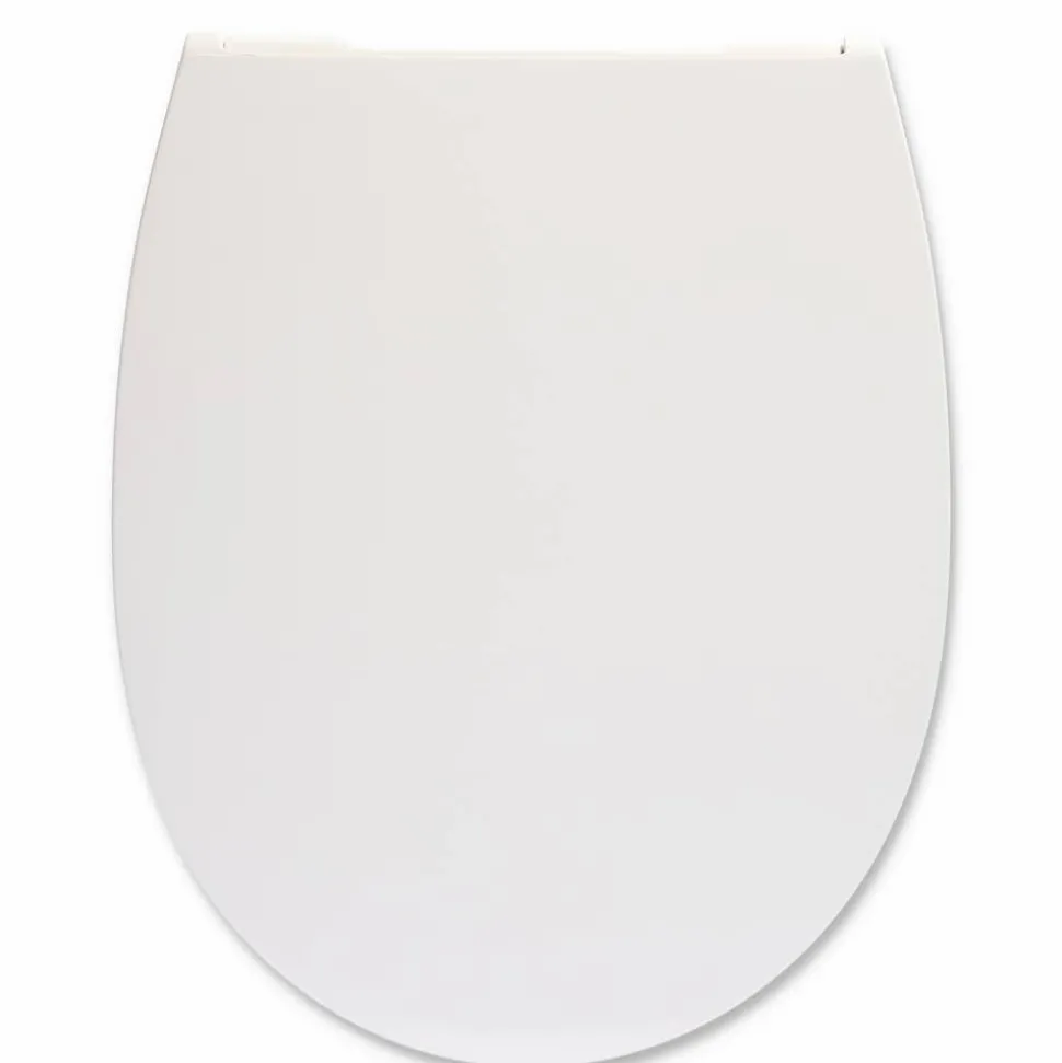 WC-Sitz 'Sahara' mit Absenkautomatik weiß Duroplast