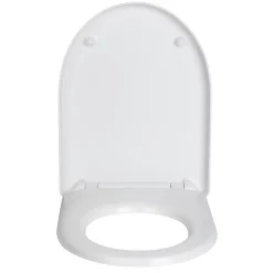 WC-Sitz 'Sindia' mit Absenkautomatik weiß Duroplast