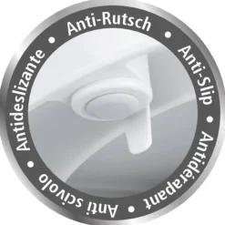 WC-Sitz 'Sindia' mit Absenkautomatik weiß Duroplast