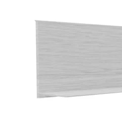 Weichsockelleiste 'Basic' Esche grau 10000 x 50 x 15 mm