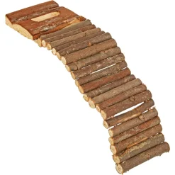 Weidenbrücke für Nager "Wonderland" Holz braun 27 x 7 cm
