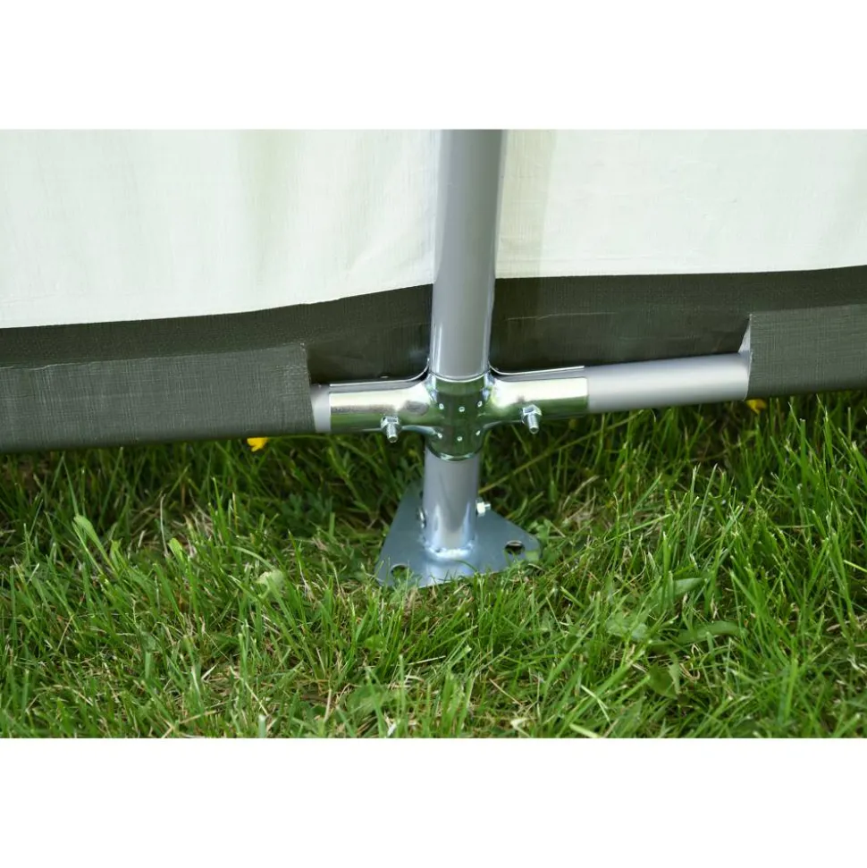 Weidezelt 'Run-In-Shed' grün Polyethylen 300 x 260 x 150 cm