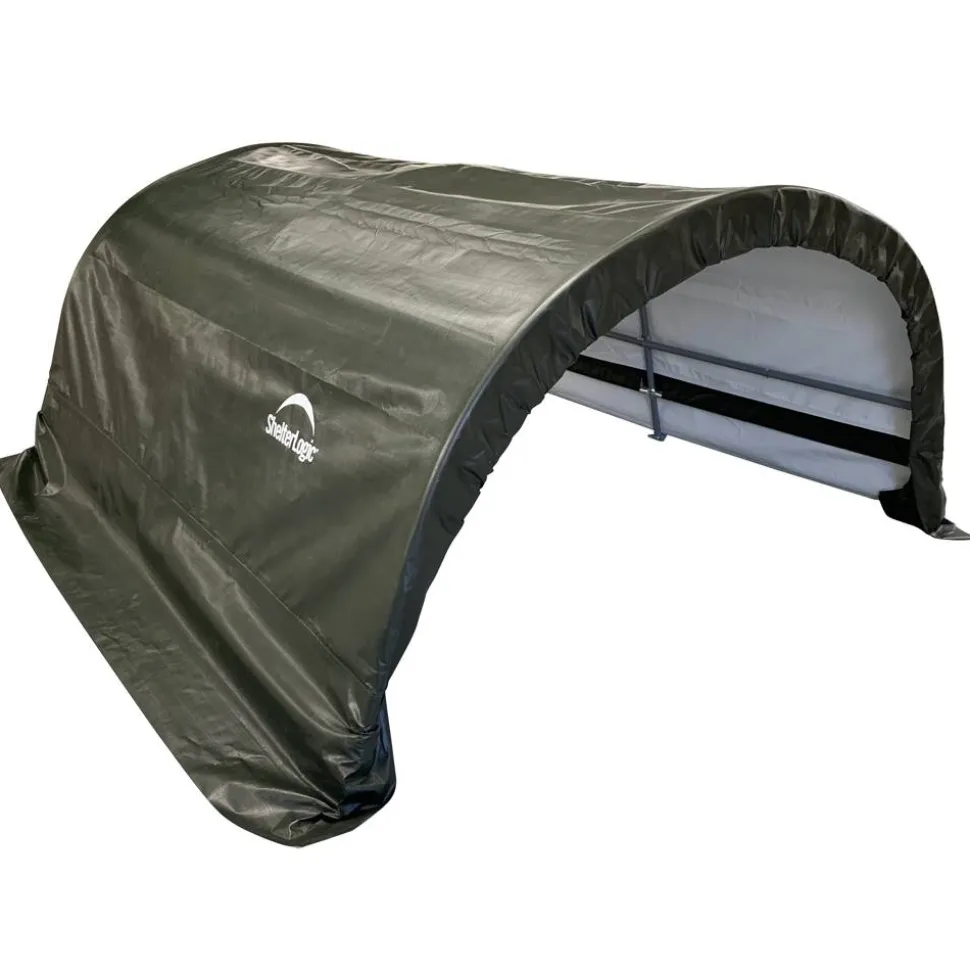 Weidezelt 'Run-In-Shed' grün Polyethylen 300 x 260 x 150 cm
