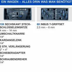 Werkstattwagen 'TW1100' 70-teilig