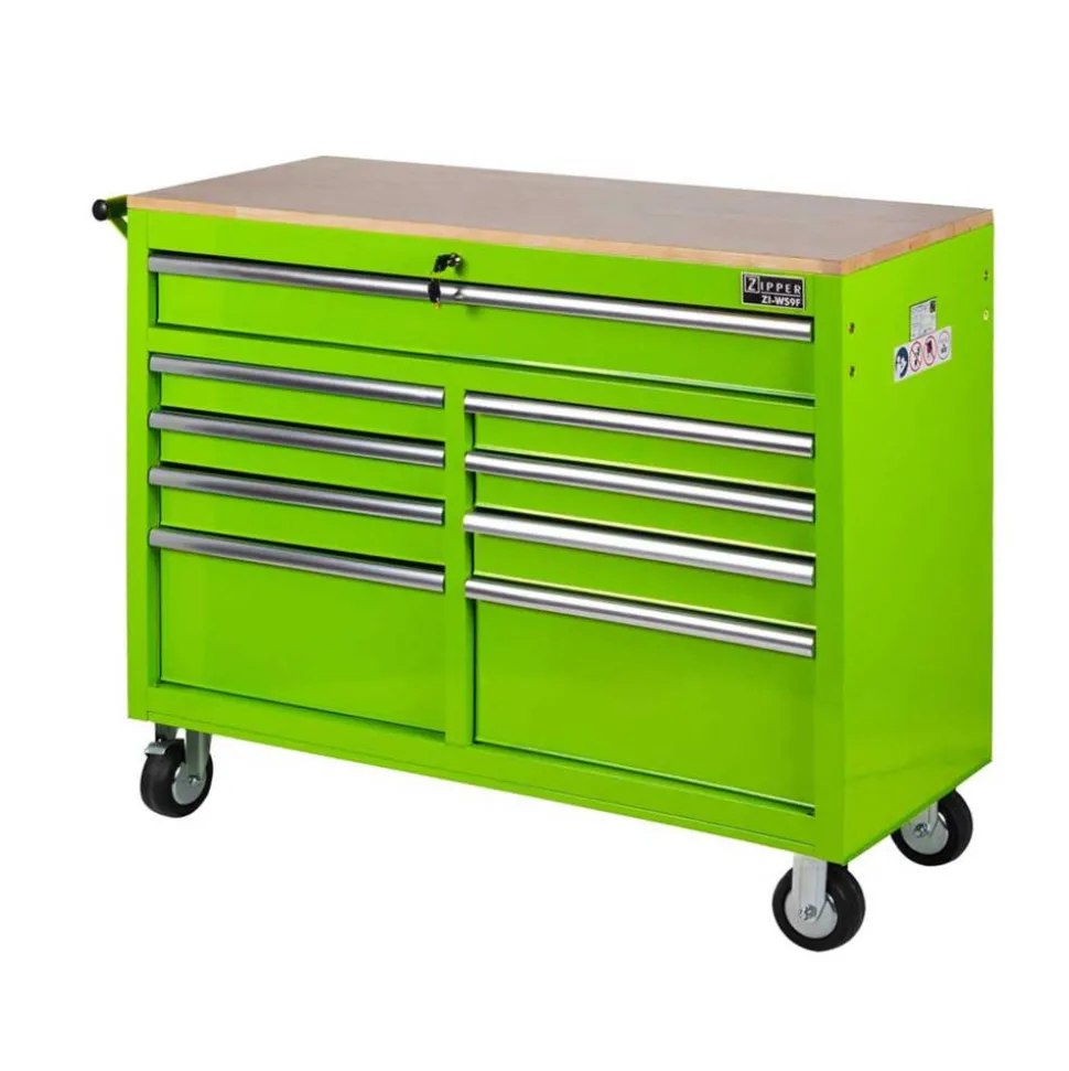 Werkstattwagen 'ZI-WS9F' mit 9 Schubfächern 118 x 45,7 x 94 cm