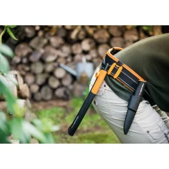 Werkzeuggürtel 'WoodXpert' schwarz/orange