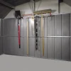 Werkzeugleisten-Set silber 65 cm