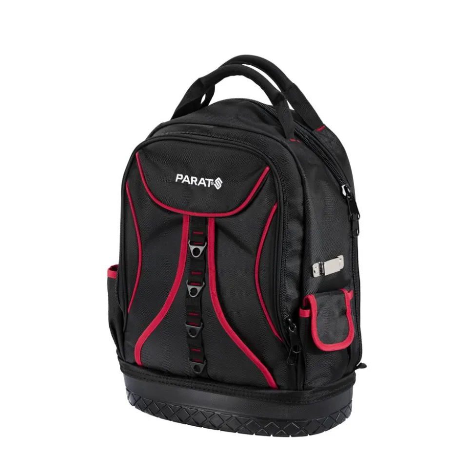 Werkzeugrucksack 'Back Pack BASIC' schwarz/rot 36 x 44 x 17 cm