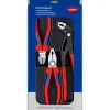 Werkzeug-Set rot/blau 370 mm 3-teilig