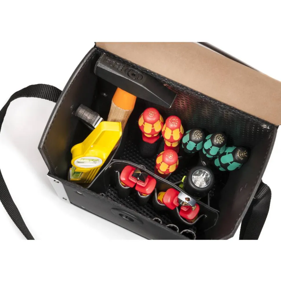 Werkzeugtasche 'Top-Line' Paralock schwarz 26 x 16,5 x 32,5 cm