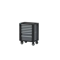 Werkzeugwagen mit 7 Schubladen und Werkzeugset 157-teilig 72,5 x 93 x 46,5 cm