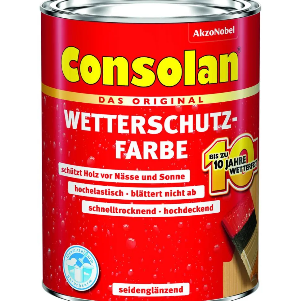 Wetterschutzfarbe anthrazit 2,5 l