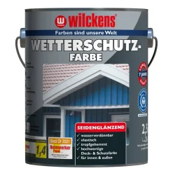 Wetterschutzfarbe anthrazitgrau 2,5 l