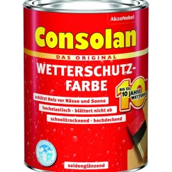 Wetterschutzfarbe weiß 2,5 l