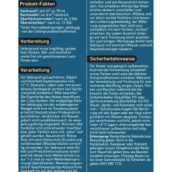 Wetterschutz-Lasur teakfarben 750 ml