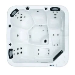 Whirlpool 'Domenico' silbern 216 x 216 x 92 cm
