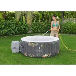 Whirlpool 'LAY-Z-SPA Aruba AirJet' Ø 170 x 66 cm grau