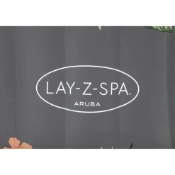 Whirlpool 'LAY-Z-SPA Aruba AirJet' Ø 170 x 66 cm grau