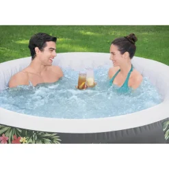Whirlpool 'LAY-Z-SPA Aruba AirJet' Ø 170 x 66 cm grau