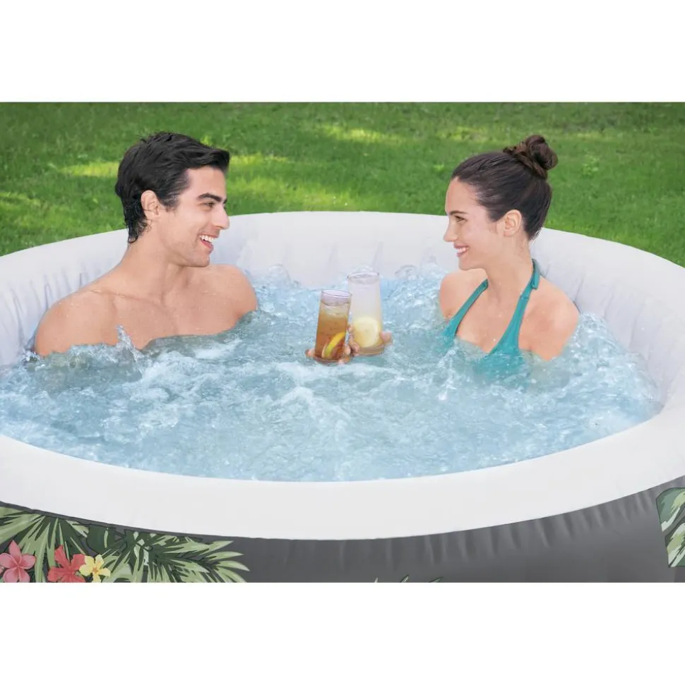 Whirlpool 'LAY-Z-SPA Aruba AirJet' Ø 170 x 66 cm grau
